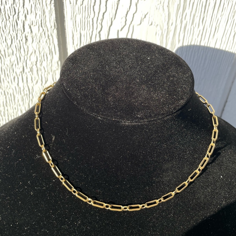 long link gold chain